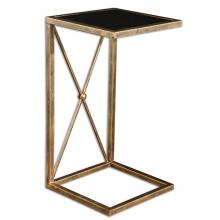  25014 - Zafina Gold Accent Table